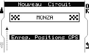 C) Creazione di un circuito con Bande Magnetiche + GPS (Solo sull M4GPS) Nota : La combinazione bande magnetiche + GPS è possibile se il circuito dispone di uno o due bande magnetiche, in questo