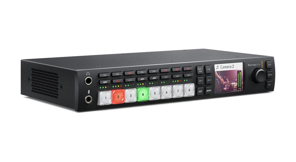 Disponibilità e prezzo ATEM Television Studio HD è disponibile a $995 dai rivenditori Blackmagic Design in tutto il mondo.