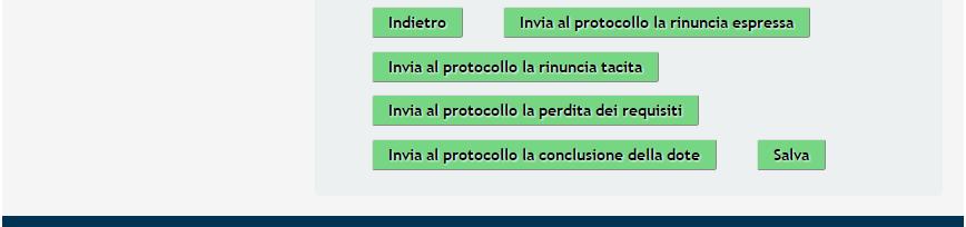 ATTENZIONE I documenti richiesti dipendono dalla tipologia di rinuncia