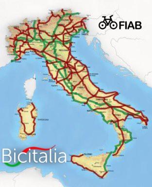 La Ciclovia Tirrenica: un percorso nazionale ed europeo. La Ciclovia Tirrenica (Itinerario Bicitalia n.