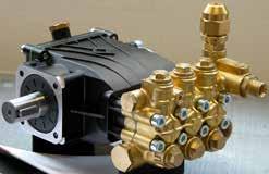Pompe e motopompe per idropulitrici Pompe e motopompe Serie CL5 Studio approfondito e comparativo su ogni particolare costruttivo: Pistoni in ceramica a basso grado d usura