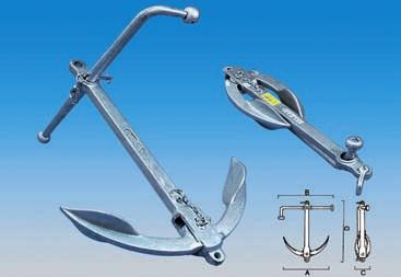 Ancore-catene Ancore in acciaio inox Anchors/chains S/S anchors ANCORA ADMIRAL "ADMIRAL" ANCHOR Ancore modello admiral realizzate in un' unica fusione d' acciaio per garantire la massima robustezza.