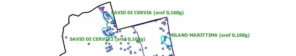 La MS di Cervia: le analisi la risposta sismica
