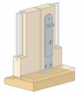 DBFO e DBSY I catenacci DBFO e DBSY sono i catenacci per l apertura verso l esterno. Disponibili in diverse misure: 200 mm, 400 mm, 600 mm e 1000 mm.