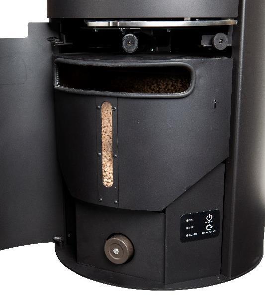Se desideri che la Stufa Ibrida Aduro H1 riscaldi la tua casa prima del tuo arrivo, é possibile programmare la stufa per l accensione remota con la tecnologia pellet.