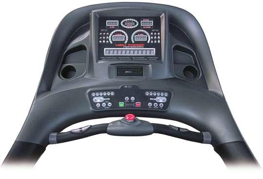 CARDIO MACHINES XT 7000 TAPPETO CORSA Consolle Multimediale Led Rail laterale in profilato d alluminio Piedi di regolazione VERSIONE LCD AL TOP DI GAMMA.