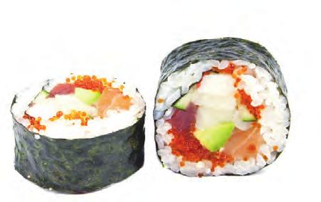 SUSHI FUTOMAKI Grande roll di alghe ripieno di