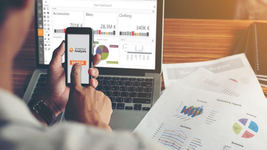 Fornisce un accurata visione sull andamento dell azienda in tempo reale e accelera il processo decisionale grazie alla disponibilità tempestiva delle informazioni rilevanti ANALYSIS DASHBOARD