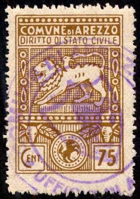 75 grigioverde 1940/< Carta bianca,