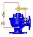 "M900" SEZIONAMENTO PER ECCESSO DI VELOCITA' FLANGIATA PN16 EXCESS FLOW CONTROL VALVE MOD."M900" FLANGED VANNE DE SURVITESSE MOD. "M900" A BRIDES FIG.964/16 IDROVALVOLA MOD.