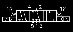 A/A B/B ARB350 VS7-8 A B P 1.5MPa 1.0MPa 0.1 0.83 MPa 5 60 o C 1 8 40 31 0.83 31 34 60 mm 53 mm Nota 1) Utilizzare "ABR" per esecuzione con centri in pressione ed esecuzione con contropressione.