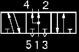 di posizioni Modello (Monostabile) (Bistabile) 3 (Chiuso) 3 (Scarico) 3 (Pilota unidirezionale) 3 (Valvola) (Contropressione)