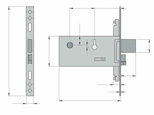 25 65 6,5 0 5 20 8 9 28 56 80 N chiusure / Nr locking point