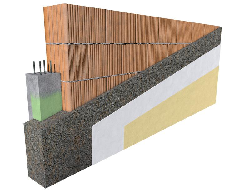 NUOVE COSTRUZIONI: ISOLAMENTO TERMICO A CAPPOTTO sadsadsdxa1d1 RISTRUTTURAZIONE ED EDILIZIA STORICA Parete esistente in muratura / laterizio /