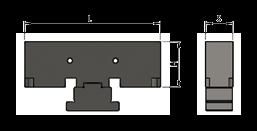 ganasce MM01500101PL524 150 mm 24 mm 5 mm MM01500101PL529 150 mm 29 mm 5 mm