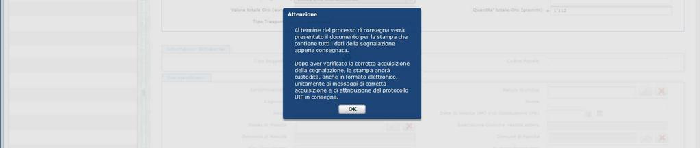 automaticamente avviato il processo di stampa ufficiale