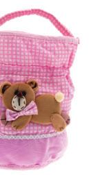 2pz 730941-1 borsetta orso pink