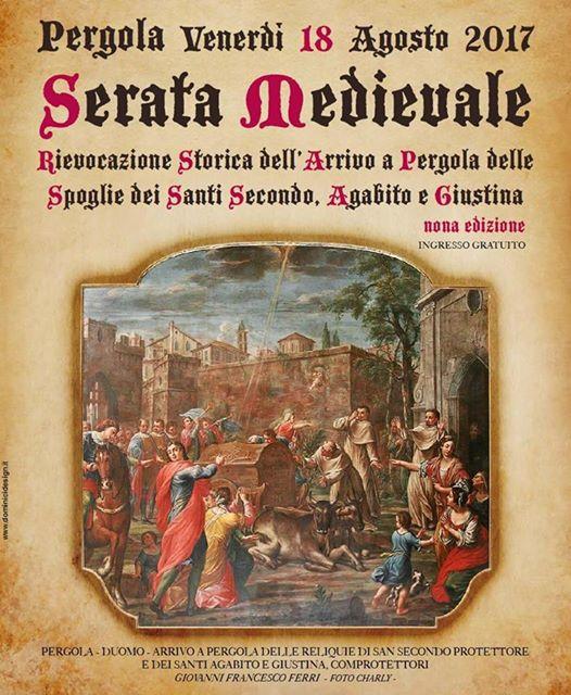 Pergola, Serata Medievale con 250 figuranti e la Quintana di Ascoli Piceno Pergola E stata presentata la Serata Medievale: rievocazione storica