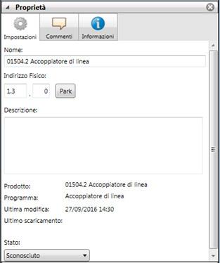 Applicazione accoppiatore di linea - Parametri ETS accoppiatore di linea 5.