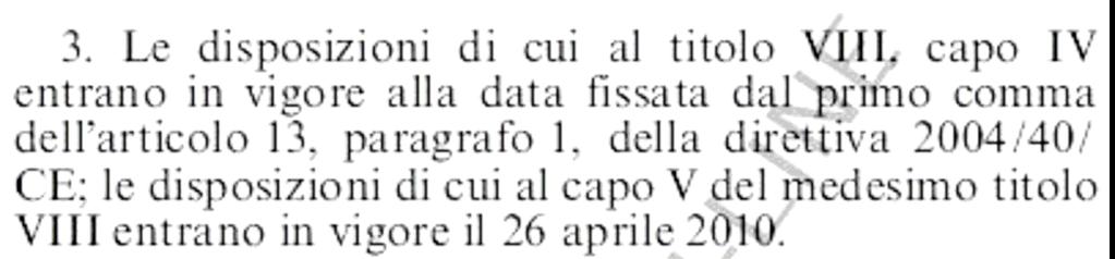 Dipartimento di Sanità Pubblica Sezione Provinciale di Reggio Emilia D.Lgs. 9 aprile 2008, n.