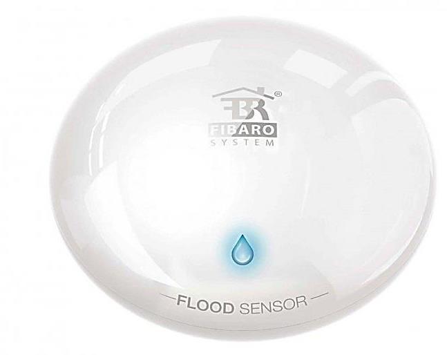 11. Flood detector (Sensore anti-allagamento) A cosa serve Il sensore anti allagamento permette il rilevamento delle perdite d acqua sulla superficie su cui è appoggiato ed invia segnali di allarme