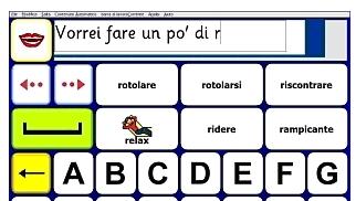 Gli ausili utilizzati durante il trattamento Personal computer Monitor di grandi dimensioni Software di comunicazione e controllo computer Due sensori di comando: mano destra e capo (tempia) Braccio