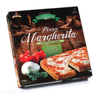 Pizza Margherita Famiglia Pizza Margherita Famiglia in flopack La pizza margherita per tutta la famiglia, soffice e leggera La