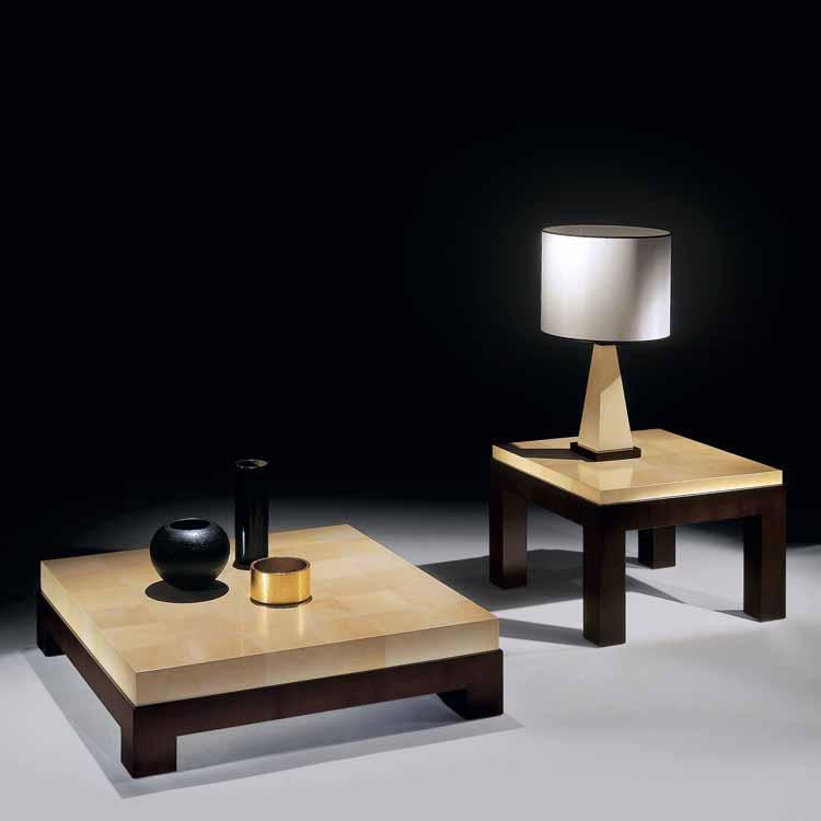 Coffee Table 2758 Side Table 2759 Table Lamp 2761 Less is More is a tenet of Zen philosophy: in