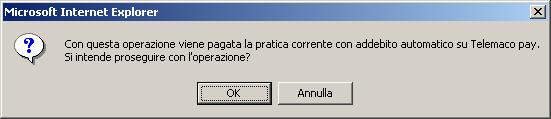 2. Pagamenti - b) pagamento con Telemaco Pay Dopo aver selezionato l