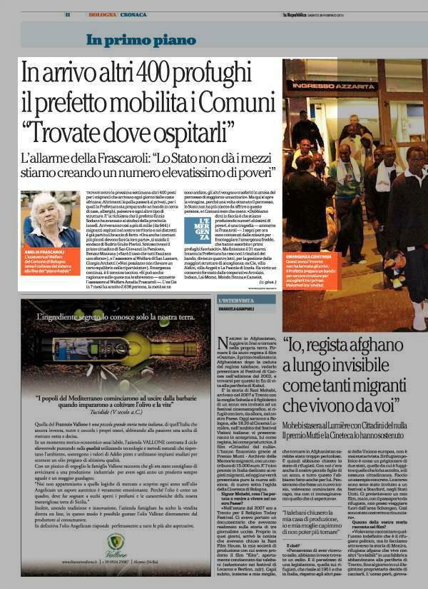 Pagina 2 La Repubblica (ed. L' E MER GEN ZA.