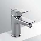 attacco G 3/8 Altezza della bocca d erogazione 241 mm Miscelatore monocomando lavabo per installazione a parete.