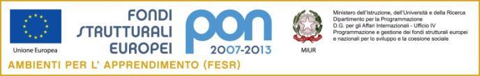 N 6568/C12fse PROGRAMMAZIONE DEI FONDI STRUTTURALI 2007/2013 PROGRAMMA OPERATIVO NAZIONALE 2007/2013 Competenze per