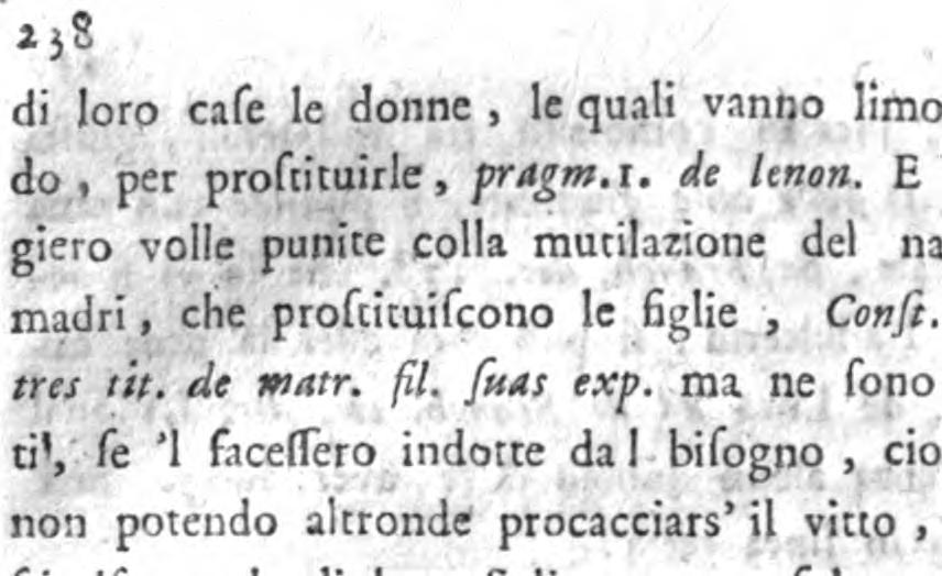 -rv--y- Y wwe-.. _. f ч 258 di loro саге le donne, lc quali vanno lîmolinan. do. per prol-tituirle, ртуть де Iman.