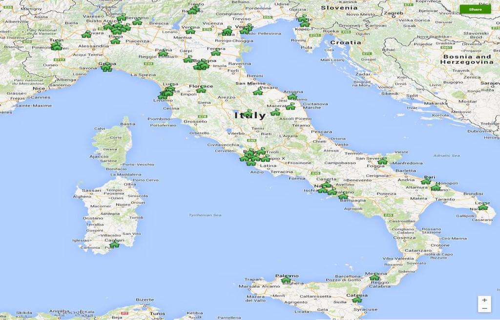 Federazione IDEM: circle of trust in Italia degli IdP e degli SP del settore istruzione e ricerca 59 Organizzazioni del settore R&E hanno il proprio Identity Provider in IDEM, tra queste: 5 IRCCS: