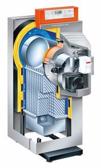 dell edificio + + Impiego di generatori di calore a condensazione Risparmio di combustibile pari al 25-35% per