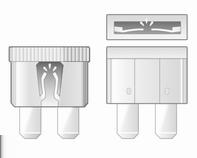 168 Cura del veicolo Impianto elettrico Fusibili Installare esclusivamente fusibili con le stesse caratteristiche di quelli da sostituire.