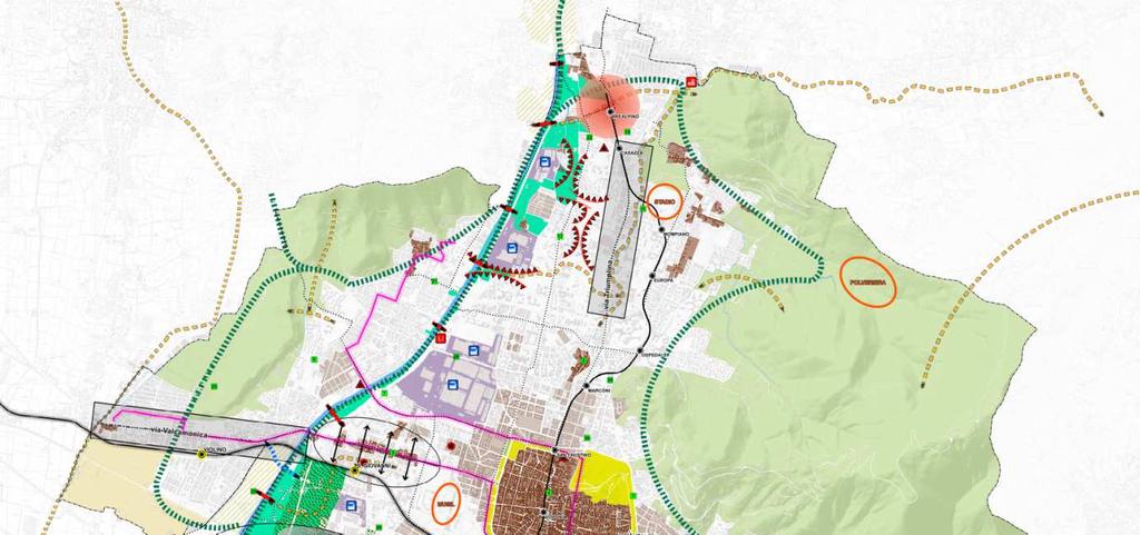 SCENARIO DI RIFERIMENTO Sintesi delle azioni PGT riqualificazione di comparti urbani