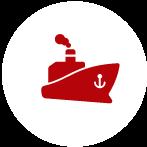delle primarie Compagnie di Navigazione marittime nonché servizi di trasporto groupage LCL (Less than Container Load) operati con proprie