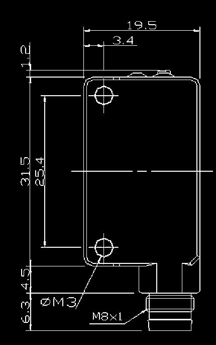 5, frequenza 1 55 Hz, per ogni asse (EN668-2-6) Resistenza agli urti 11 ms (3 G) 6 shock per ogni asse (EN668-2-27) Materiale contenitore corpo PBT, coperchio indicatori PC Materiale lenti PMMA, PC