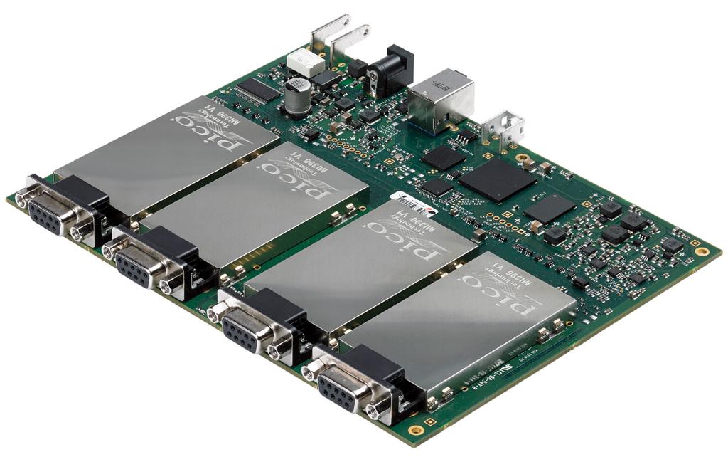 Interfaccia sonda intelligente unica Quando si collega qualsiasi sonda Pico Technology con connessione D9 al PicoScope 4444, il software PicoScope 6 la rileva, la identifica e, se necessario, la