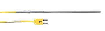 SONDE SENSORE TERMOCOPPIA TIPO K (CHROMEL - ALUMEL) CON GIUNTO CALDO A MASSA CODICE C max τ s