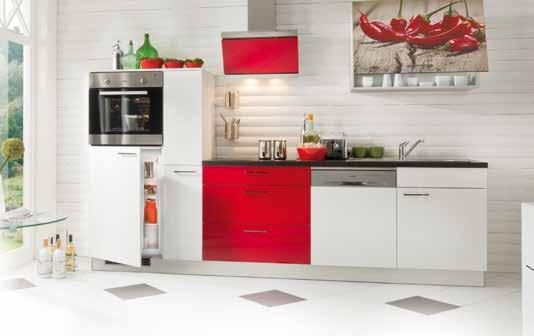 tutti gli elettrodomestici Beko inox: forno da incasso classe energetica A, piano cottura in vetroceramica, frigo classe energetica A+, cappa, 