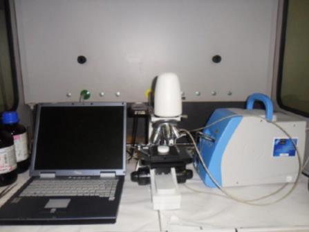 sinistra), Spettroscopica Raman (a destra) È un ambito