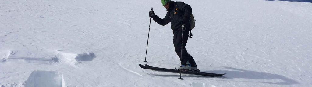 Situazione di consolidamento moderato: Un profilo a campana con circa 20 cm di neve soffice in