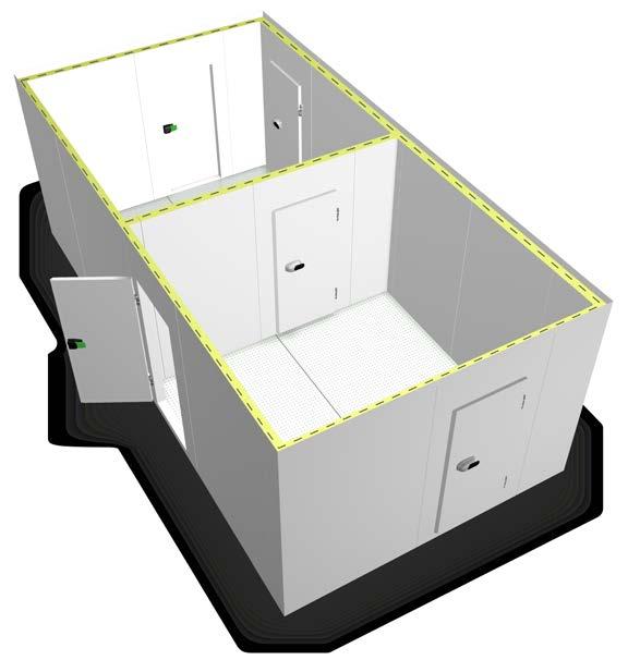 SUPER 10 SPESSORI / THICKNESS 80/100 Angoli arrotondati Rounded corners 1 2 Particolarita costruttive di nuova generazione La