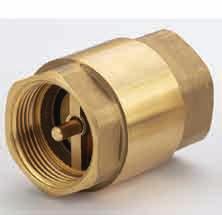 VALVOLE DI RITEGNO IN OTTONE BRASS CHECK VALVES Ritegno Ottone VALVOLA D I R I T E G N O M O N O B L O C C O S M O N T A B I L E CORPO IN OTTONE FORGIATO CONFORME A DIN 17660 TE N U T A: NBR