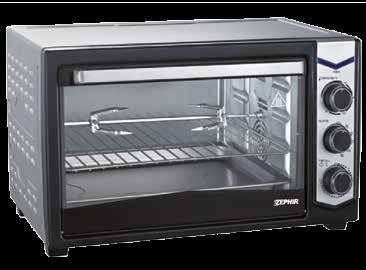 26 L 32 L EAN 8019101720597 EAN 8019101720603 ZHC26S Forno elettrico 26L Potenza 1500W Ventilazione interna Luce interna