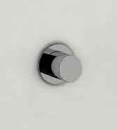 AZ P19T lavabo a parete, bocca tonda, 100 mm su piastra / 100 mm wall-mounted, round spout,