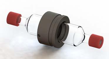 Dispositivi di raccolta particolato Portafiltro in Vetro/quarzo per membrane diametro 47 mm Disponibile in vetro borosilicato e quarzo.