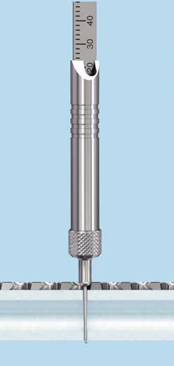 431 Impugnatura con innesto rapido Inserire il guida punte da 3.5 mm nel foro di bloccaggio fino all inserimento completo.